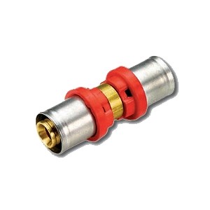 Муфта редукционная Tiemme 1651 - 32x3.0 x 26x3.0 (прессовая, для металлопластиковых труб)