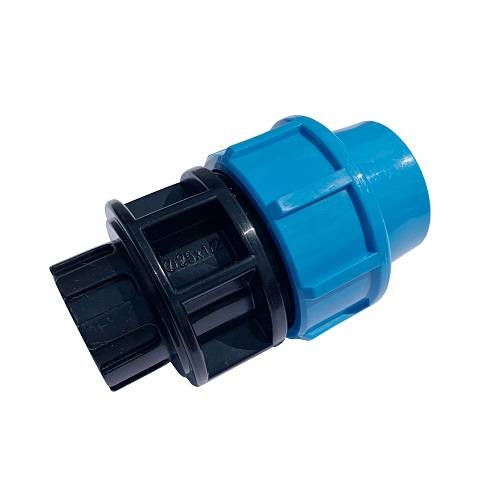 Переход на внутреннюю резьбу ДЖИЛЕКС - 25 x 3/4" (винтовой, для труб ПНД)