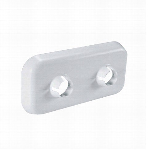 Фото Розетка декоративная двойная LUXOR М 530 (для M181-188) Розетка декоративная двойная LUXOR М 530 (для M181-188)