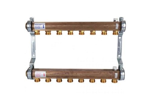 Фото Коллекторная группа WATTS HKV/A - 1"ВР/ВР на 8 контуров 3/4"EK (латунь) Коллекторная группа WATTS HKV/A - 1"ВР/ВР на 8 контуров 3/4"EK (латунь)