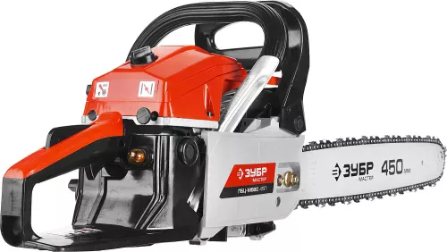 Фото Бензиновая пила ЗУБР ПБЦ-М560 45п 2100 Вт/2.86 л.с Бензиновая пила ЗУБР ПБЦ-М560 45п 2100 Вт/2.86 л.с