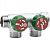 SMB-6850-011202 STOUT Коллектор регулирующий 1", 2 отвода 1/2"