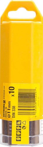 Фото Сверло по металлу Extreme 2 HSS-G (11х142х91 мм) 10 шт. Dewalt DT 5559 130929 Сверло по металлу Extreme 2 HSS-G (11х142х91 мм) 10 шт. Dewalt DT 5559 130929