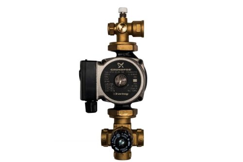 SDG-0120-001002 STOUT Насосно-смесительный узел с термостатическим клапаном; Grundfos UPSO 25-65 130