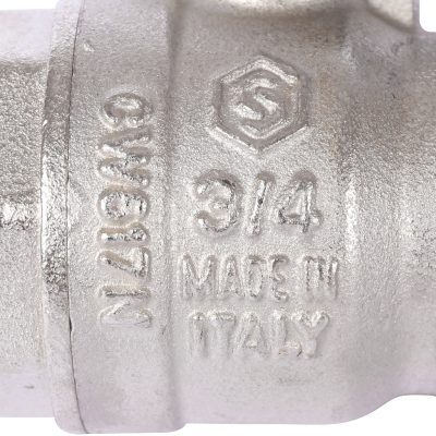SVB-0011-000020 STOUT Кран шаровой стандартнопроходной, ВР/ВР, ручка рычаг 3/4"