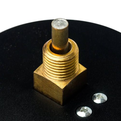 SIM-0005-800615 STOUT Термоманометр аксиальный в комплекте с автоматическим запорным клапаном. Корпус Dn 80 мм 1/2", 0...120°C, 0-6 бар.