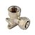Водорозетка Tiemme 1606 - 16x2.0 x 1/2" (винтовая, для металлопластиковых труб)