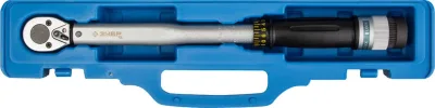 Ключ динамометрический ЗУБР ЭКСПЕРТ, с кольцевым фиксатором, точность +/- 4%, 3/8, 19 - 110 Нм, 64083-110