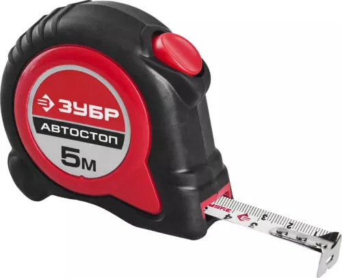 ЗУБР 5 м х 19 мм, рулетка 34052-05-19