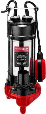 Фекальный насос ЗУБР НПФ-750 (750 Вт)