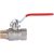 RBV-0002-0210315 ROMMER Шаровой кран 1/2" ВН/НР, ручка рычаг