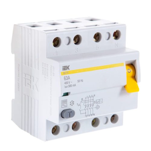 УЗО IEK MDV10-4-063-300 ВД1-63
