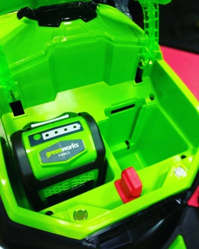 Газонокосилка аккумуляторная Greenworks GD40LM46SP 40V (c АКБ 4Ач и ЗУ) 2506807UB