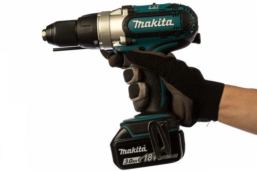 Фото Аккумуляторная дрель-шуруповерт Makita DHP451RFE Аккумуляторная дрель-шуруповерт Makita DHP451RFE