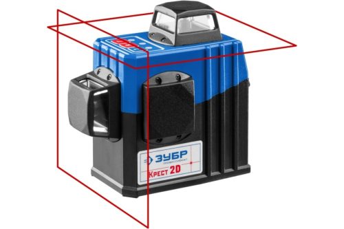 Фото Лазерный уровень ЗУБР Крест-2D (34907) Лазерный уровень ЗУБР Крест-2D (34907)