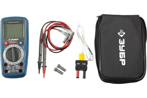 Фото Мультиметр цифровой ЗУБР PRO-815-T (59815-T) Мультиметр цифровой ЗУБР PRO-815-T (59815-T)