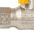 Кран шаровой полнопроходной ITAP BERLIN 073 - 1" (НР/ВР, PN5, ручка-бабочка желтая, для газа)