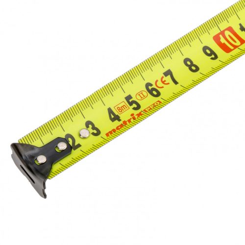 Фото Рулетка Neon, 8 м x 25 мм, обрезиненный корпус, 3 фиксации, Pro Matrix Рулетка Neon, 8 м x 25 мм, обрезиненный корпус, 3 фиксации, Pro Matrix