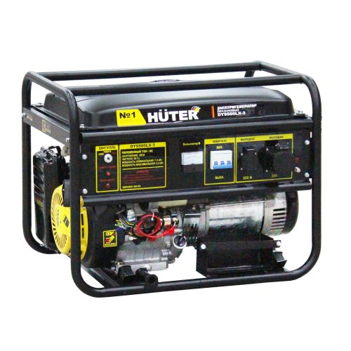 Бензиновый генератор HUTER DY9500LX-3