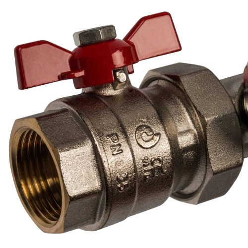 SMB 0473 000004 STOUT Распределительный коллектор из латуни с расходомерами 4 вых.