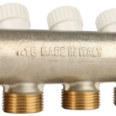 SMB 6851 013404 STOUT Коллектор распределительный 1", 4 отвода 3/4"ЕК