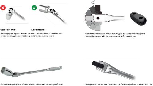 Фото Inforce Набор инструментов 108 предметов 1/2" & 1/4" 06-07-12 Inforce Набор инструментов 108 предметов 1/2" & 1/4" 06-07-12