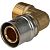 SFP-0011-003426 STOUT Угольник-переходник с наружной резьбой 3/4"х26 для металлопластиковых труб прессовой
