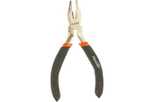 Плоскогубцы Mini, 130 мм, никелированные, авторазжим Sparta