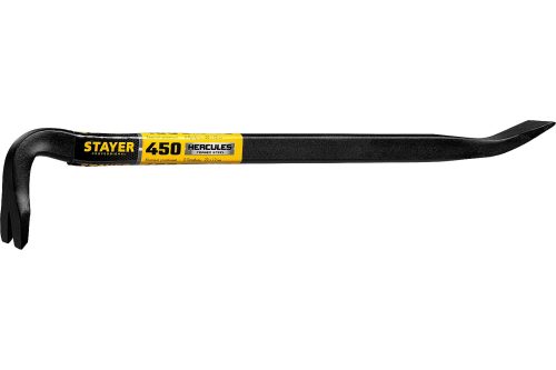 STAYER 450 мм, сталь 45, сечение 12х22 мм, лом-гвоздодер HERCULES 21643-45