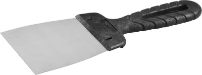 ЗУБР 100 мм, стальное полотно, пластмассовая рукоятка, шпатель 10052-10
