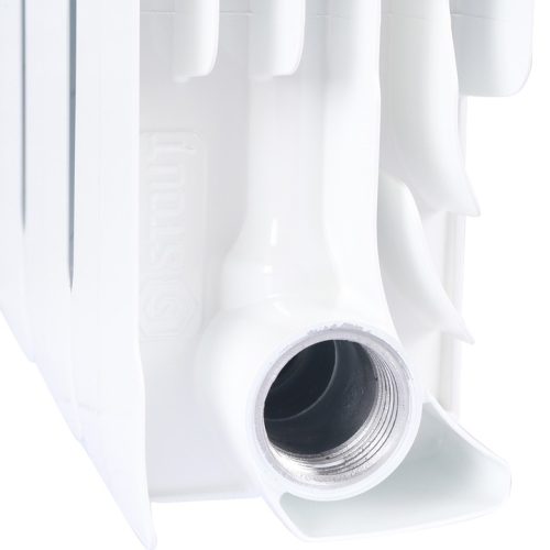 Фото SRB-0310-050011 STOUT Space 500 11 секций радиатор биметаллический боковое подключение RAL9016 SRB-0310-050011 STOUT Space 500 11 секций радиатор биметаллический боковое подключение RAL9016