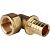 SFA-0006-003210 STOUT Угольник-переходник с внутренней резьбой 32xG 1" для труб из сшитого полиэтилена аксиальный