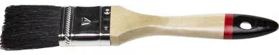 STAYER 38 мм, 1,5", щетина натуральная чёрная, деревянная ручка, кисть плоская UNIVERSAL-EURO 01022-038