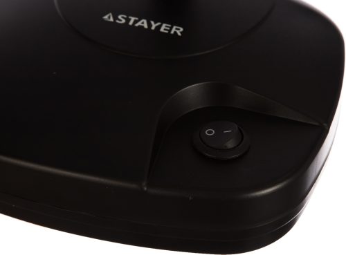 STAYER 3/8 кратное увеличение, Ø 86 мм, стекло, лупа настольная на гибком штативе 40531