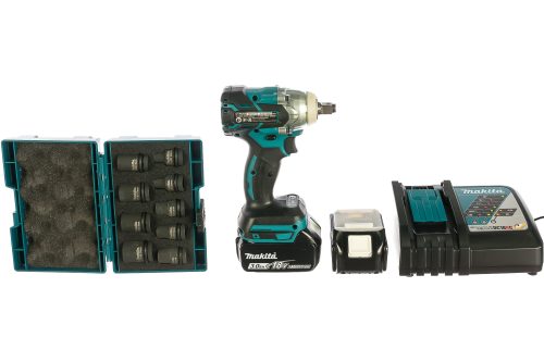 Фото Аккумуляторный гайковерт Makita DTW285RFJX Аккумуляторный гайковерт Makita DTW285RFJX