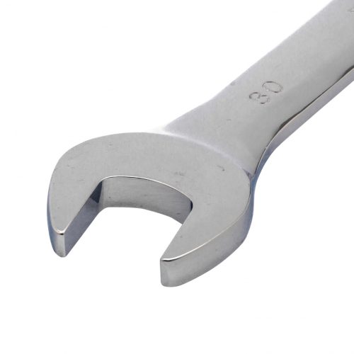 Фото Ключ комбинированный трещоточный, 30 мм, CrV, зеркальный хром Matrix Ключ комбинированный трещоточный, 30 мм, CrV, зеркальный хром Matrix