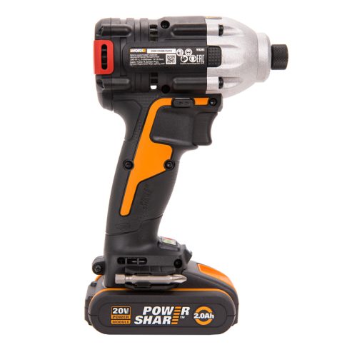 Фото Винтоверт ударный бесщеточный аккумуляторный WORX WX261 Винтоверт ударный бесщеточный аккумуляторный WORX WX261