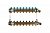 Коллекторная группа WATTS HKV - 1"ВР/ВР на 9 контуров 3/4"EK (с вентилями, латунь)
