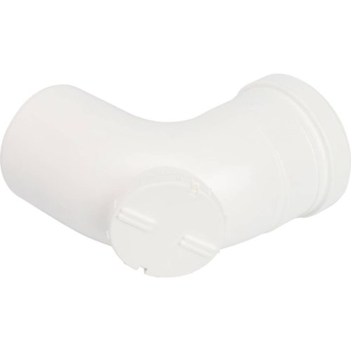 SCA-8080-010090 STOUT Элемент дымохода конденсац. угол 87° с инспекцией DN80 м/п PP-FE