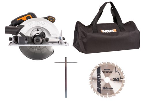 Фото Аккумуляторная бесщеточная циркулярная пила WORX WX520.9, без АКБ и ЗУ Аккумуляторная бесщеточная циркулярная пила WORX WX520.9, без АКБ и ЗУ