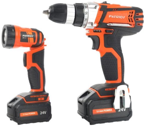 Аккумуляторная дрель-шуруповерт PATRIOT BR 244Li LED The One 180201494