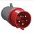 Электрическая кабельная вилка IEK 16А 3P+E+N 380В IP44 015 ИЭК PSR02-016-5