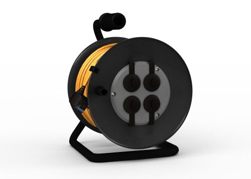 Inforce Силовой удлинитель на катушке 4гн. с/з КГт 3х2,5 16A 50м IP 44 09-15-04