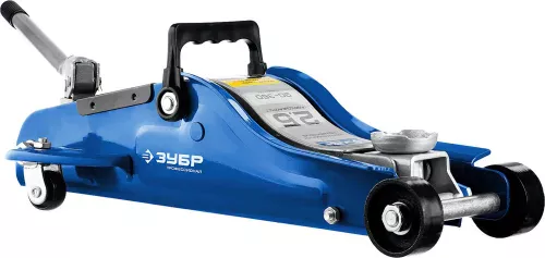 ЗУБР 2,5т, 90-360 мм, домкрат гидравлический подкатной T65 43057-2.5 Профессионал