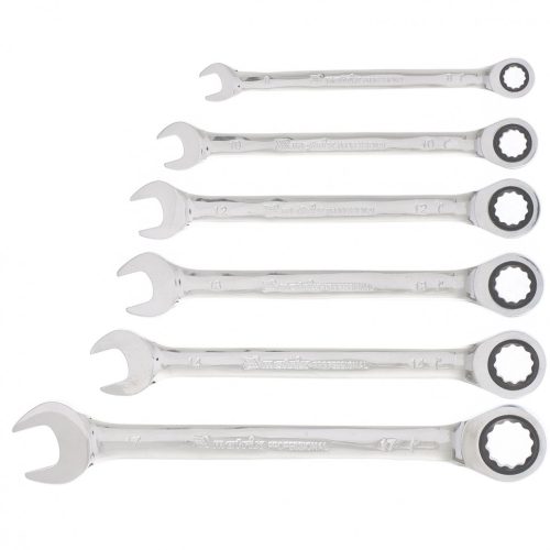 Фото Набор ключей комбинированных, трещеточных 6 шт Matrix Набор ключей комбинированных, трещеточных 6 шт Matrix