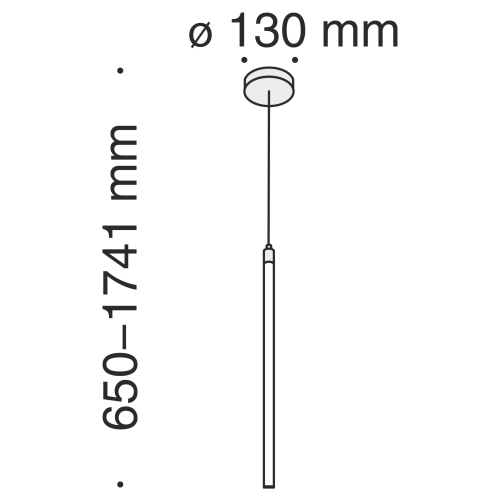 Подвесной светильник Technical P021PL-L10W