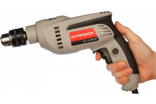 Ударная дрель Интерскол ДУ-13/780ЭР 421.1.0.00