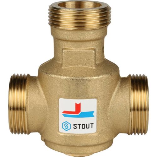 SVM-0030-325506 STOUT Термостатический смесительный клапан G 1" 1/4 НР 60°С