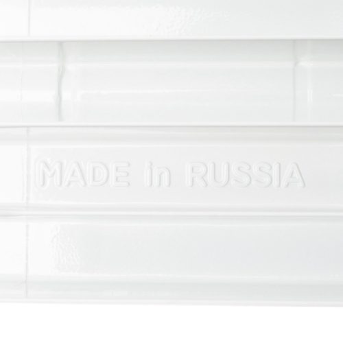 SRB-0310-050008 STOUT Space 500 8 секций радиатор биметаллический боковое подключение RAL9016