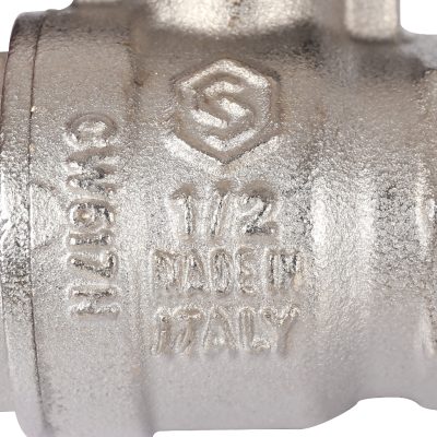SVB-0012-000015 STOUT Кран шаровой стандартнопроходной, ВР/ВР, ручка бабочка 1/2"